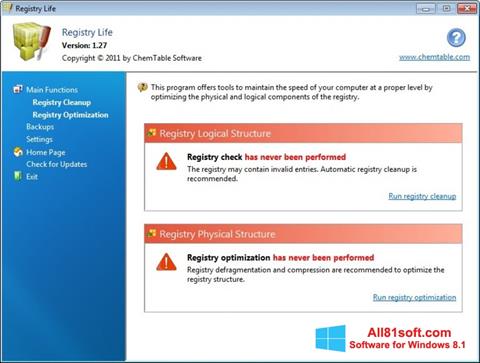 截圖 Registry Life Windows 8.1