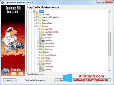 截圖 Duplicate File Remover Windows 8.1