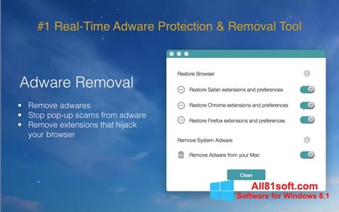 截圖 Adware Removal Tool Windows 8.1