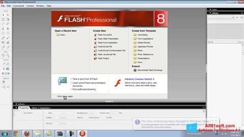 截圖 Macromedia Flash Player Windows 8.1