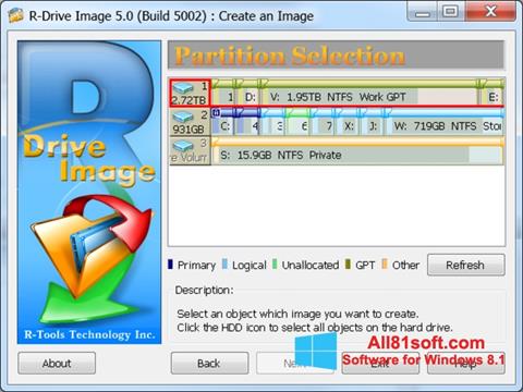 截圖 R-Drive Image Windows 8.1