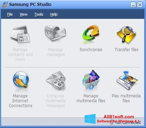 截圖 Samsung PC Studio Windows 8.1