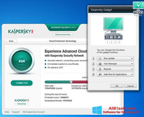 截圖 Kaspersky Internet Security Windows 8.1