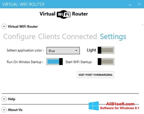 截圖 Virtual WiFi Router Windows 8.1