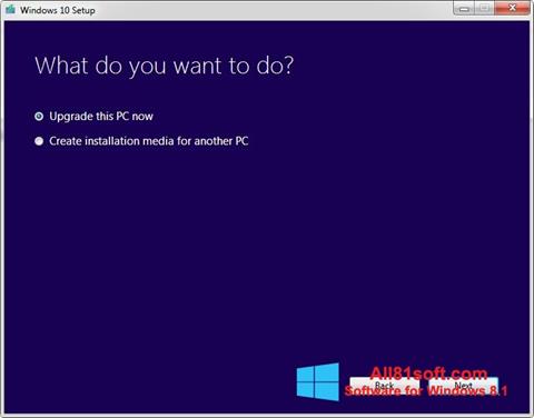 截圖 Media Creation Tool Windows 8.1