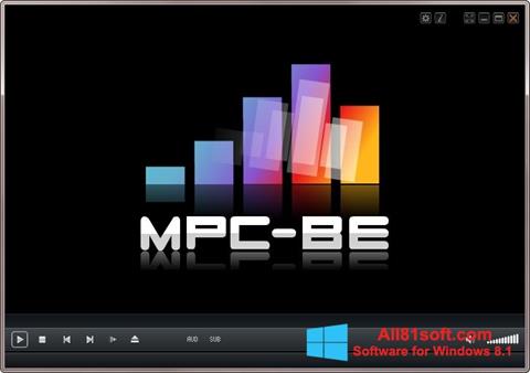 截圖 MPC-BE Windows 8.1