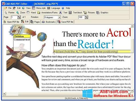 截圖 PDF Reader Windows 8.1